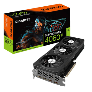 Gigabyte NVIDIA GeForce RTX 4060 Ti, 8GB, GDDR6, 128 bit - Graafikakaart