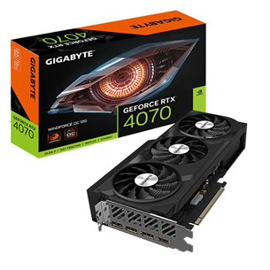 Gigabyte NVIDIA GeForce RTX 4070, 12GB, GDDR6X, 192 bit - Graafikakaart