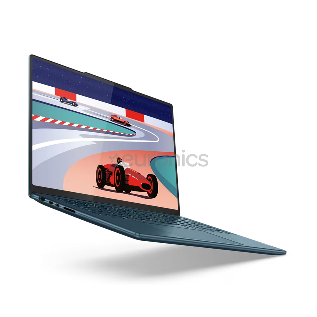 Lenovo Yoga Pro 9 14IRP8, 14,5'', 3K, Mini LED, сенсорный, i7, 32 ГБ, 1 ТБ, RTX 4050, SWE, бирюзовый - Ноутбук