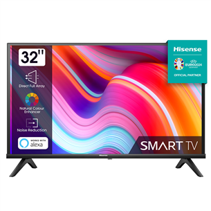 Hisense A4K, 32", HD, LED LCD, черный - Телевизор