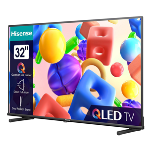 Hisense A5KQ, 32", Full HD, QLED, must - Teler