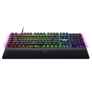 Razer BlackWidow V4, Green Switch, mehaaniline, SWE, must - Klaviatuur