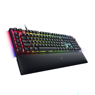 Razer BlackWidow V4, Green Switch, механическая, SWE, черный - Клавиатура