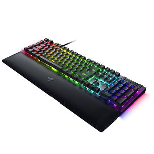 Razer BlackWidow V4, Green Switch, механическая, SWE, черный - Клавиатура