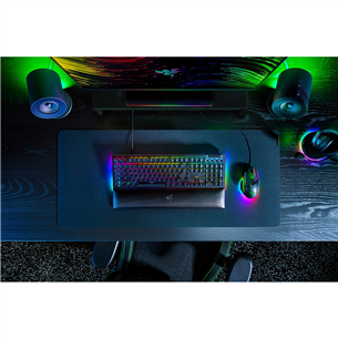 Razer BlackWidow V4, Green Switch, mehaaniline, SWE, must - Klaviatuur