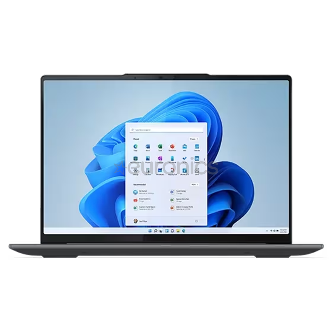 Lenovo Yoga Pro 7 Gen 8, 14,5", 3K, 120 Гц, Ryzen 7, 16 ГБ, 1 ТБ, RTX 3050, W11, SWE, серый - Ноутбук