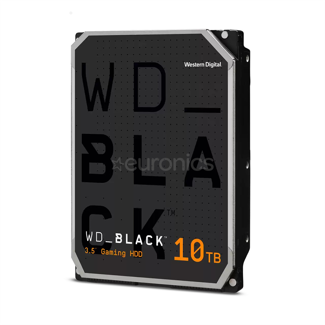 Western Digital WD_BLACK, 10 TB, 7200rpm, 3,5" - Hard-drive