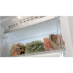 Whirlpool, 263 L, 188 cm, stainless steel - Freezer