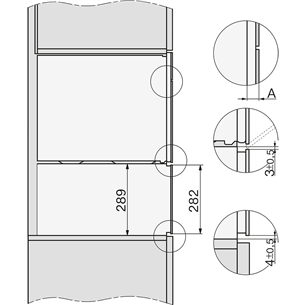 Miele, must - Integreeritav soojendussahtel