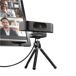 Trust Teza, 4K Ultra HD, must - Veebikaamera