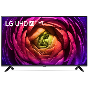 LG UHD UR73, 55'', Ultra HD, LED LCD, must - Teler 55UR73003LA.AEUQ