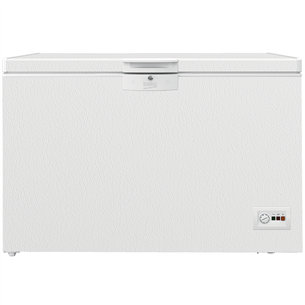 Beko, 360 L, height 86 cm, white - Chest freezer HSM40031