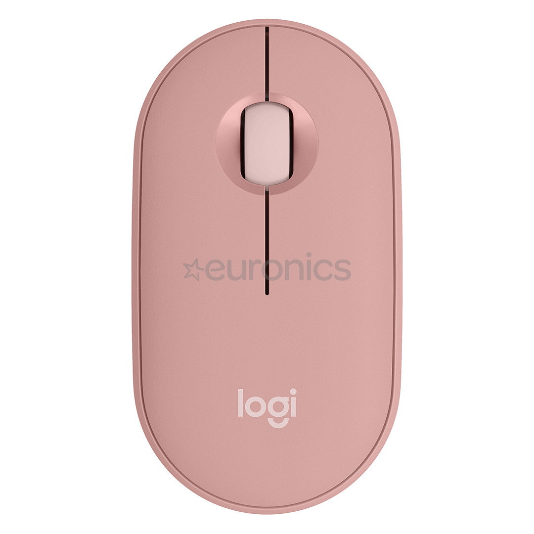Logitech Pebble Mouse 2 M350s BT, pink - Wireless mouse
