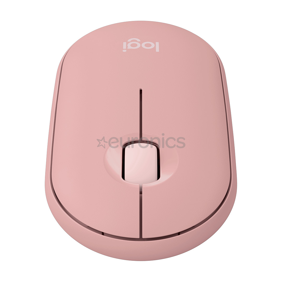 Logitech Pebble Mouse 2 M350s BT, pink - Wireless mouse