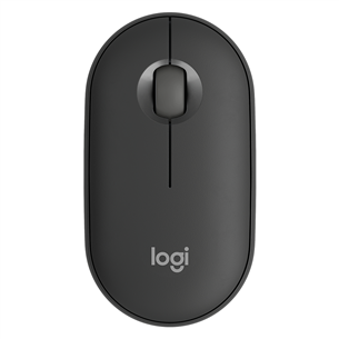 Logitech Pebble Mouse 2 M350s BT, must - Juhtmevaba hiir 910-007015