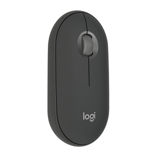 Logitech Pebble Mouse 2 M350s BT, must - Juhtmevaba hiir