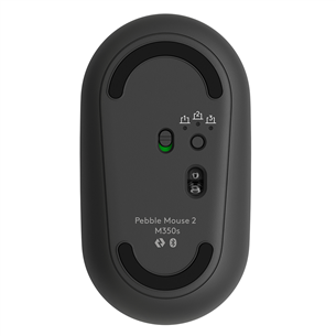 Logitech Pebble Mouse 2 M350s BT, graphite - Wireless mouse