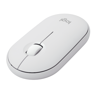 Logitech Pebble Mouse 2 M350s BT, valge - Juhtmevaba hiir