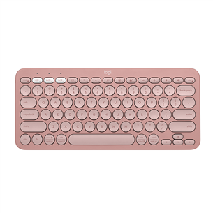 Logitech Pebble Keys 2 K380s, US, roosa - Juhtmevaba klaviatuur