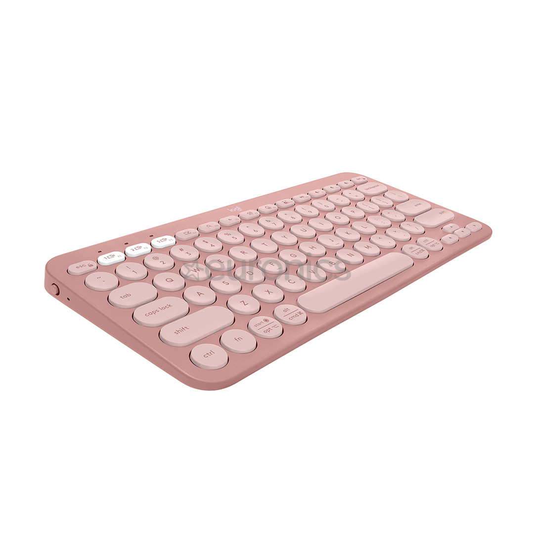Logitech Pebble Keys 2 K380s, US, rose - Wireless keyboard