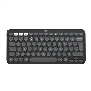 Logitech Pebble Keys 2 K380s, SWE, must - Juhtmevaba klaviatuur 920-011879