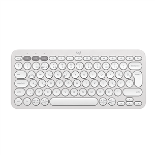 Logitech Pebble Keys 2 K380s, SWE, белый - Беспроводная клавиатура