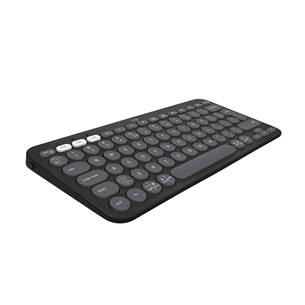 Logitech Pebble Keys 2 K380s, SWE, black - Wireless keyboard