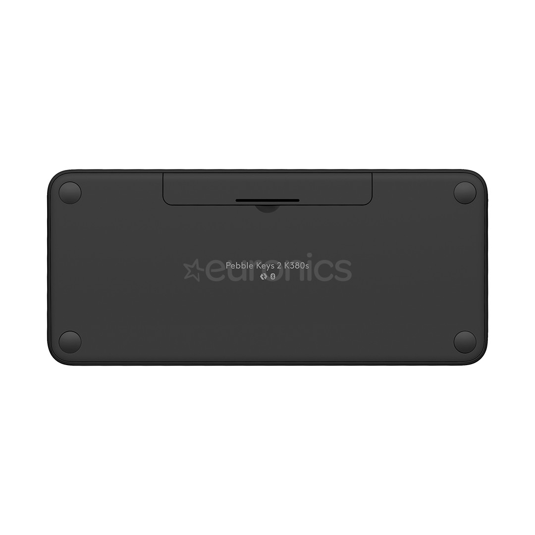 Logitech Pebble Keys 2 K380s, US, black - Wireless keyboard