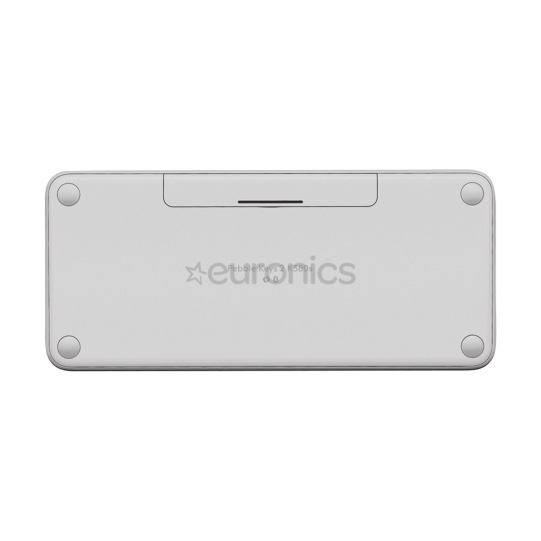 Logitech Pebble Keys 2 K380s, US, white - Wireless keyboard