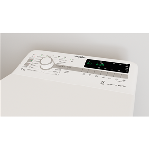 Whirlpool, 7 kg, depth 60 cm, 1200 rpm - Top Load Washing Machine