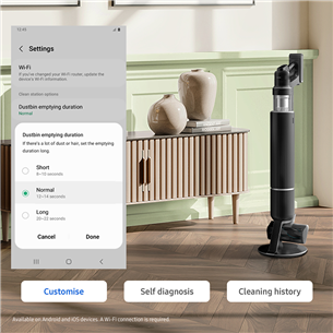 Samsung Bespoke Jet AI Pet Extra, черный - Беспроводной пылесос