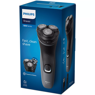 Philips Shaver 1000 Series, темно-серый - Бритва