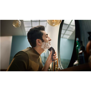 Philips Shaver 3000 Series, Wet & Dry, must/hõbedane - Pardel