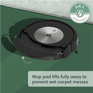 iRobot Roomba Combo® j7+, märg- ja kuivpuhastus, must -  Robottolmuimeja