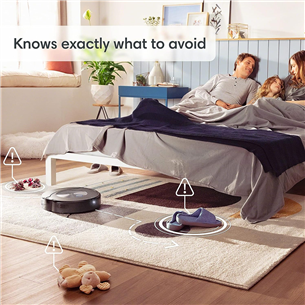 iRobot Roomba Combo® j7+, Wet & Dry, black - Robot vacuum cleaner