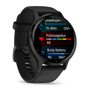 Garmin Venu 3, must - Spordikell