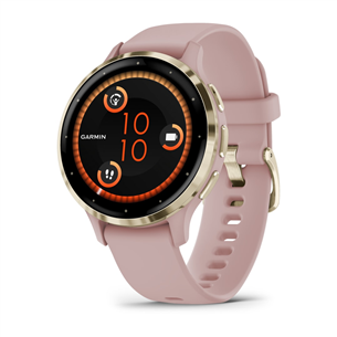 Garmin Venu 3S, roosa/kuldne - Spordikell 010-02785-03