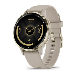 Garmin Venu 3S, hall/kuldne- Spordikell 010-02785-02