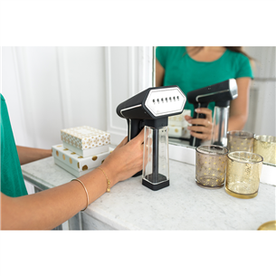 SteamOne, black - Portable steamer + lint remover