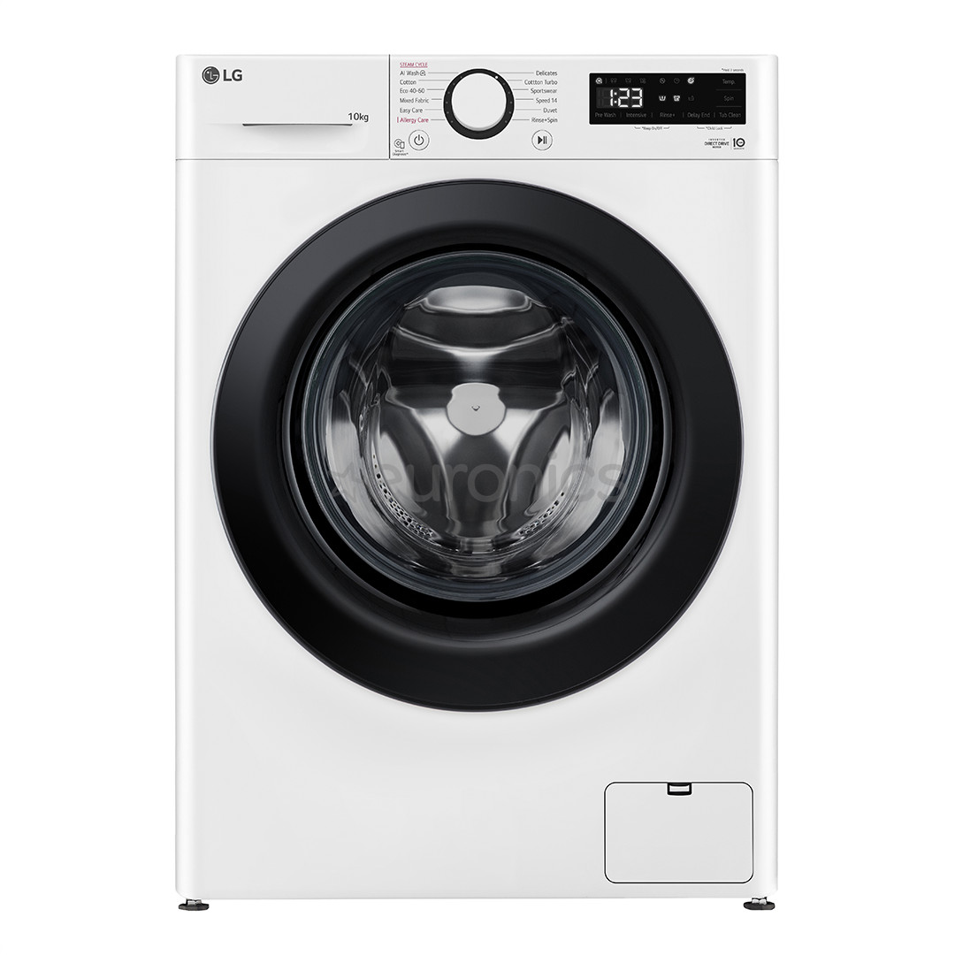 LG, 10 kg, depth 56,5 cm, 1400 rpm - Front load washing machine