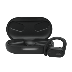 JBL Soundgear Sense, black - True-wireless sport earbuds