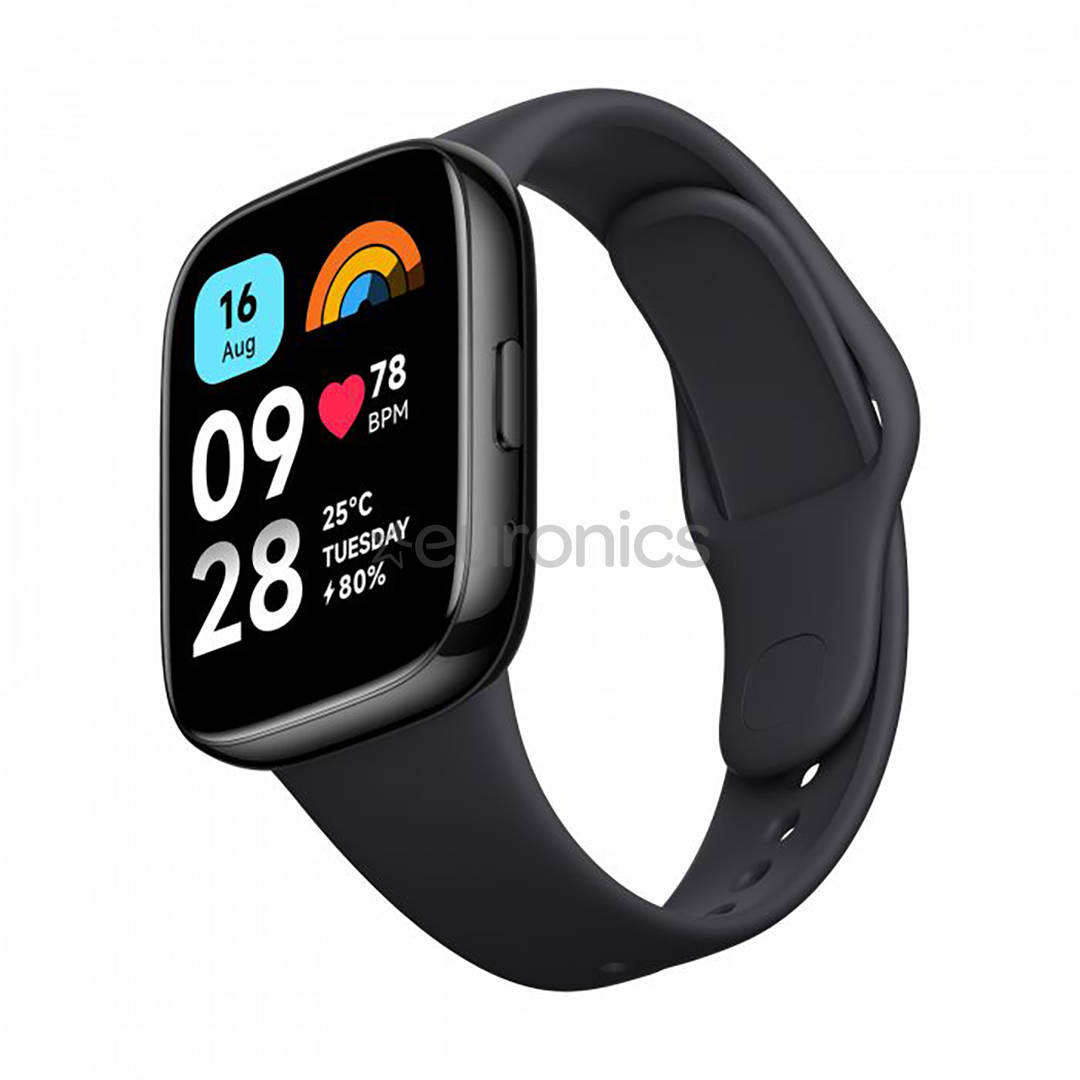 Xiaomi Redmi Watch 3 Active, black - Smartwatch
