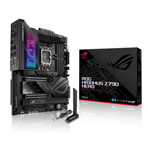 ASUS, Intel Z790, LGA1700, DDR5, ATX, WiFi+BT - Mainboard ROGMAXIMUSZ790HERO