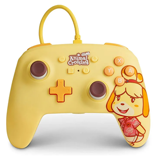 PowerA Enhanced, Animal Crossing: Isabelle, Nintendo Switch - Pult 617885026850