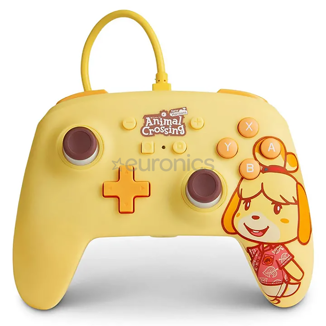 PowerA Enhanced, Animal Crossing: Isabelle, Nintendo Switch - Controller