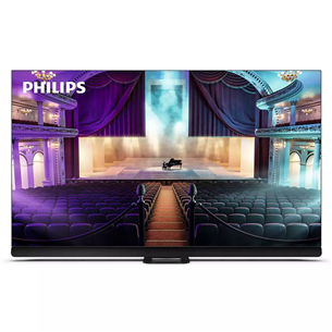 Philips OLED908, 55", OLED, Ultra HD, gray - TV