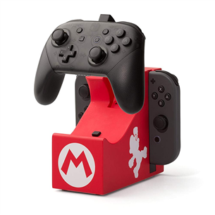 PowerA Mario, Nintendo Switch - Зарядное устройство для контроллера