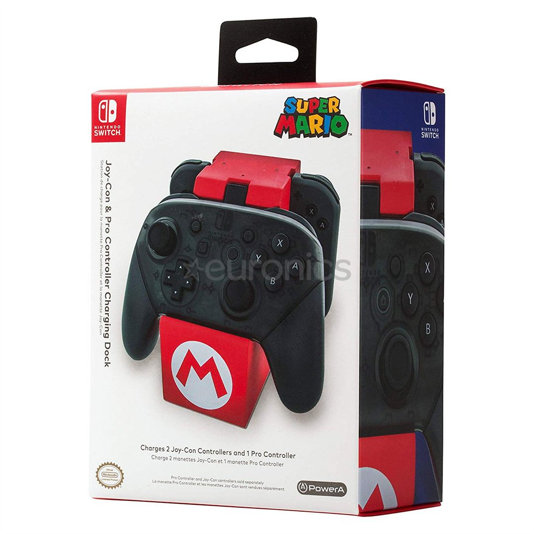 PowerA Mario, Nintendo Switch - Charger for controller
