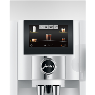 JURA J8 Piano White - Espresso machine