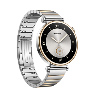Huawei Watch GT4, 41 mm, roostevaba teras - Nutikell